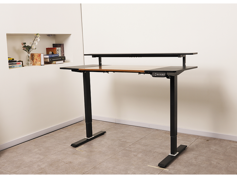 ESCRITORIO AGUILA MUEBLES WEBDDZ02120WN ELECTRICO ALTURA REGULABLE OFICINA HOGAR METAL 1