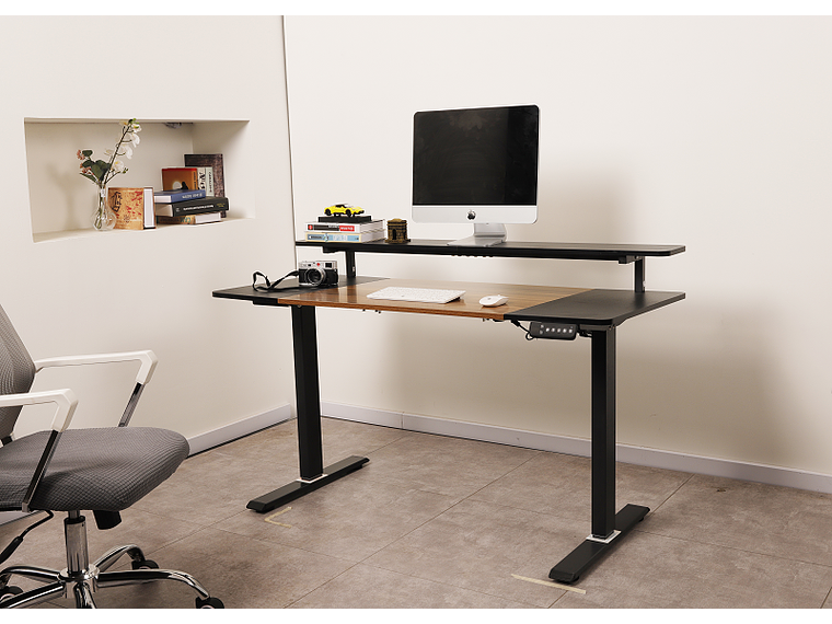 ESCRITORIO AGUILA MUEBLES WEBDDZ02120WN ELECTRICO ALTURA REGULABLE OFICINA HOGAR METAL 3