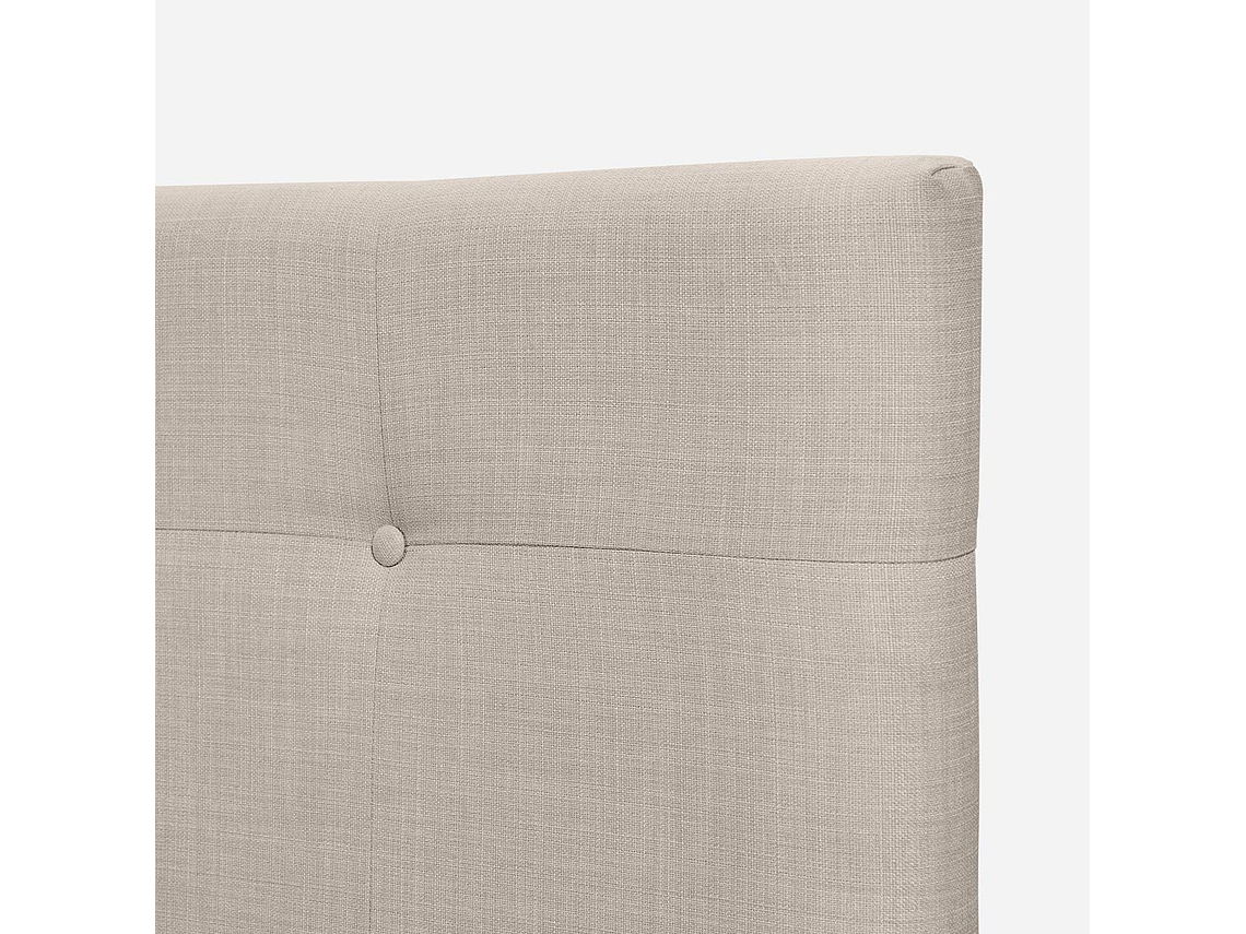 CAMA EUROPEA NEO PLUS KING+RESPALDO N BENNET NATURAL+VELADOR 3