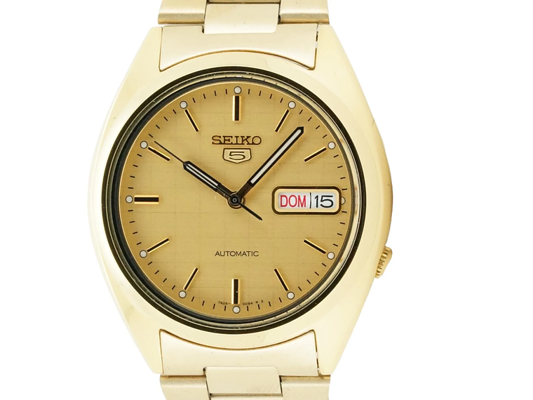 RELOJ DE PULSERA SEIKO SNXL72 AUTOMATICO UNISEX ESFERA CHAMPAGNE 1