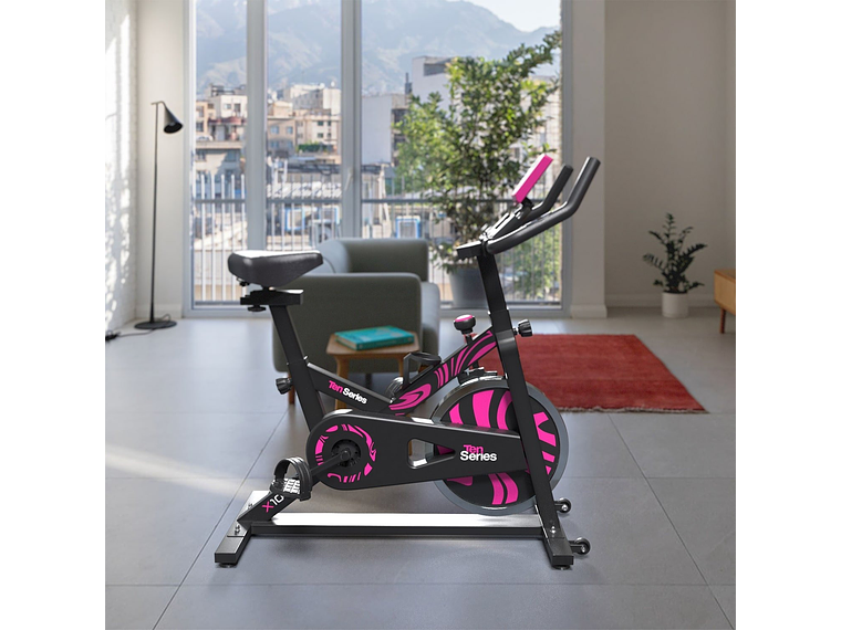 BICICLETA SPINNING X1000PINK TEN SERIES 4