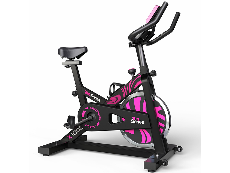 BICICLETA SPINNING X1000PINK TEN SERIES 5