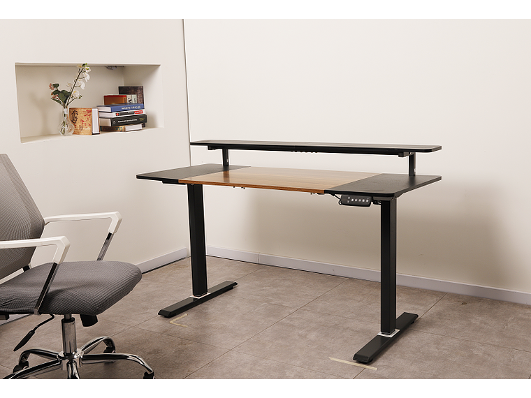 ESCRITORIO AGUILA MUEBLES WEBDDZ02120WN ELECTRICO ALTURA REGULABLE OFICINA HOGAR METAL 5