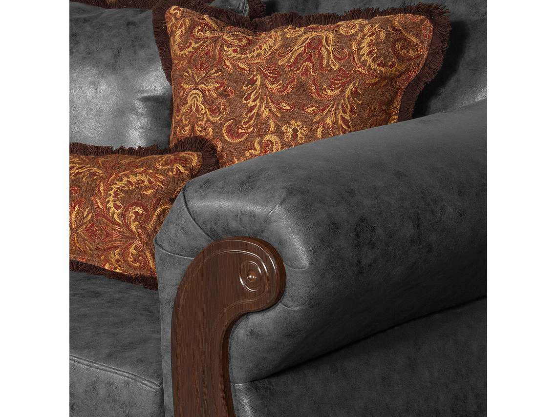 JUEGO DE LIVING 3 2 1 1 ESTAMBUL GRIS 7