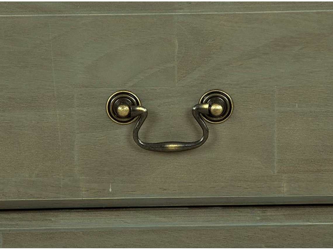 VELADOR CIC INDO MADERA 2 CAJONES OLIVA 4