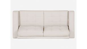 SOFÁ ROSEN MANET PIGMENTADO 3 CUERPOS CUERO