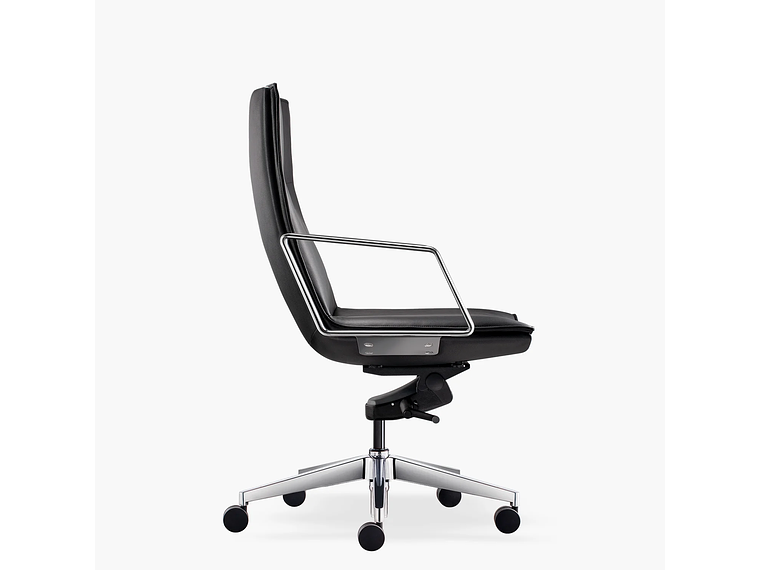 SILLA OFICINA ALEK MEDIA NEGRO FORM 4