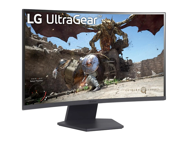 MONITOR GAMER CURVO LG ULTRAGEAR 27GS60QC QHD 27' 1