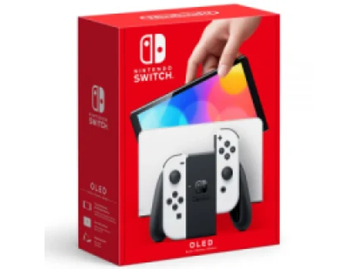 CONSOLA NINTENDO SWITCH OLED BLANCA - SNIPER 1