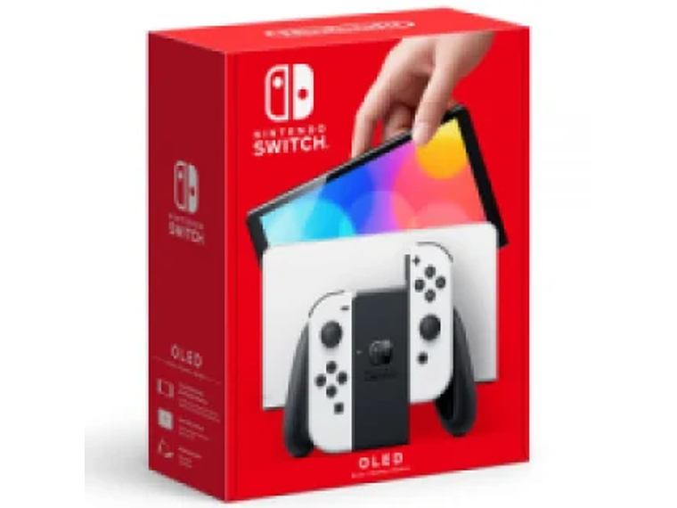 CONSOLA NINTENDO SWITCH OLED BLANCA - SNIPER 1