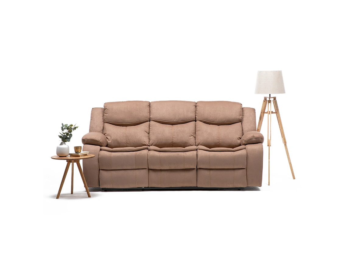 SILLÓN VYS SPA ELECTRAMOCHA 3 CUERPOS ACERO ARENA ELECTRA MOCHA ELECTRICO + USB CELULAR 1