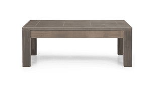 MESA DE CENTRO ROSEN NEW SAPELLY RECTANGULAR CENIZA GRAFITO 110 X 70 CM