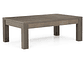 MESA DE CENTRO ROSEN NEW SAPELLY RECTANGULAR CENIZA GRAFITO 110 X 70 CM - Miniatura 3