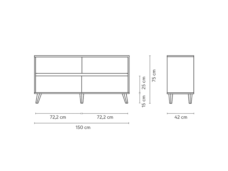 COMODA ATACAMA CH MEDULAR 4