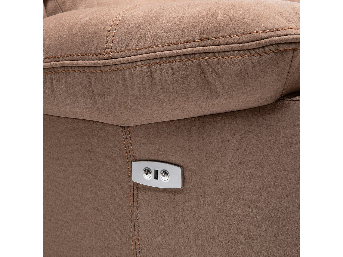 SILLÓN VYS SPA ELECTRAMOCHA 3 CUERPOS ACERO ARENA ELECTRA MOCHA ELECTRICO + USB CELULAR 8