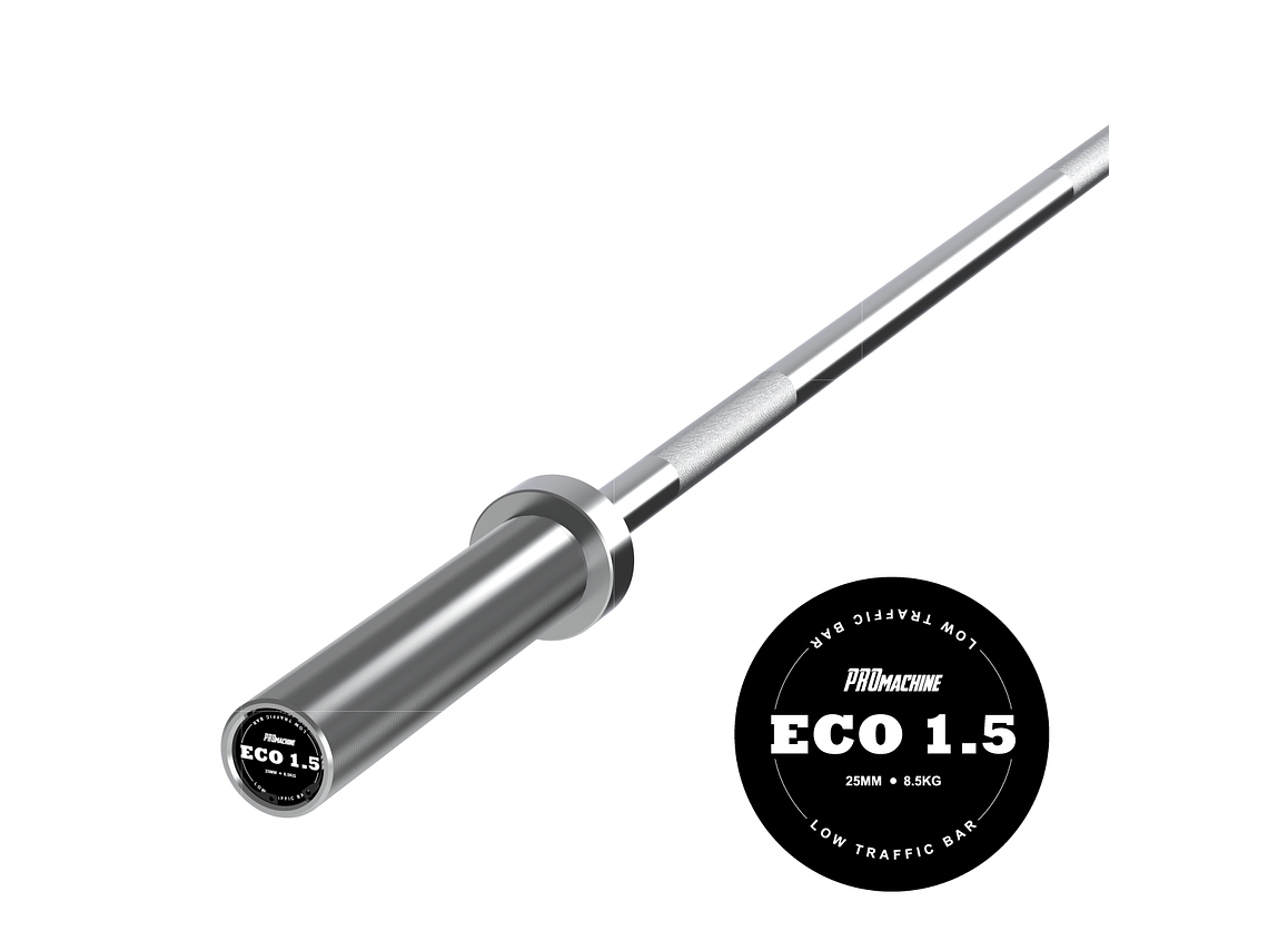 Barra Olímpica 8kg 150cm Eco Serie | PROmachine 2
