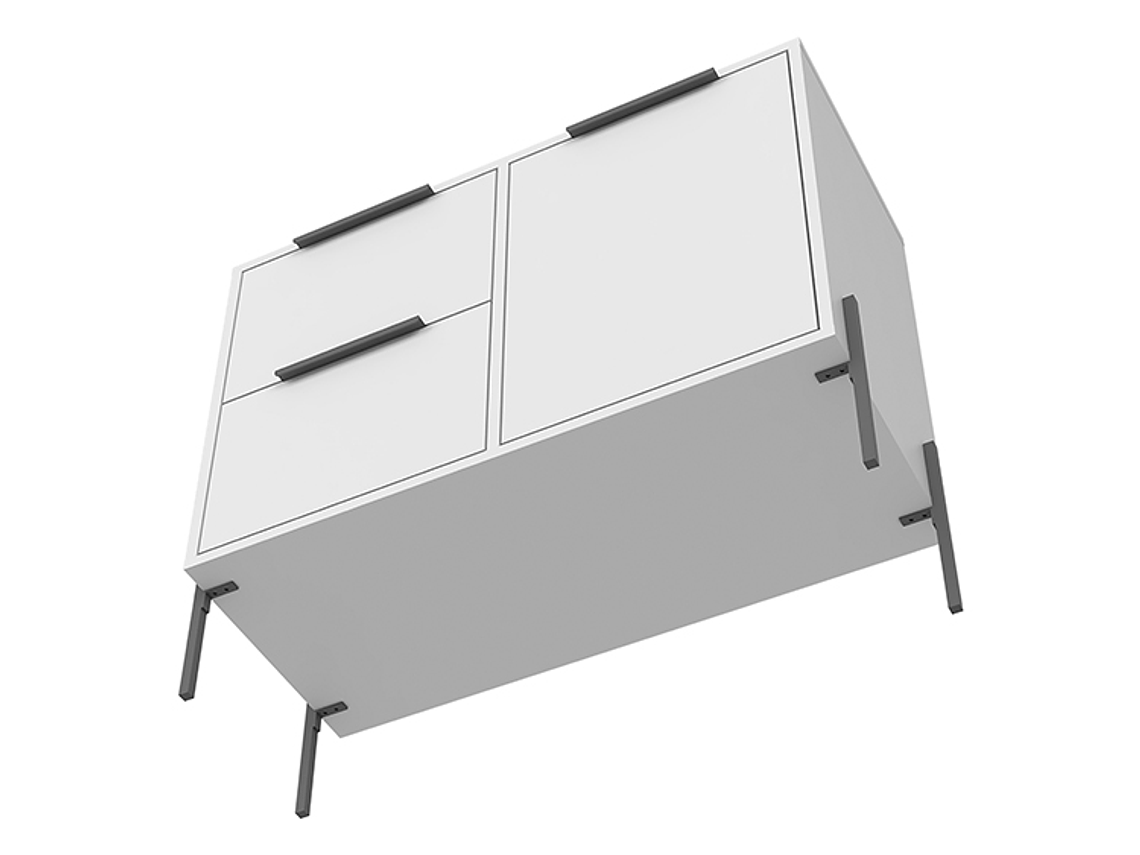 BUFFET TUHOME COLLECTION 1 PUERTA 2 CAJONES BLANCO 1