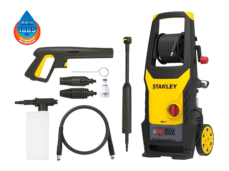 HIDROLAVADORA SW19-CH 1900W + 8 ACCESORIOS STANLEY 1