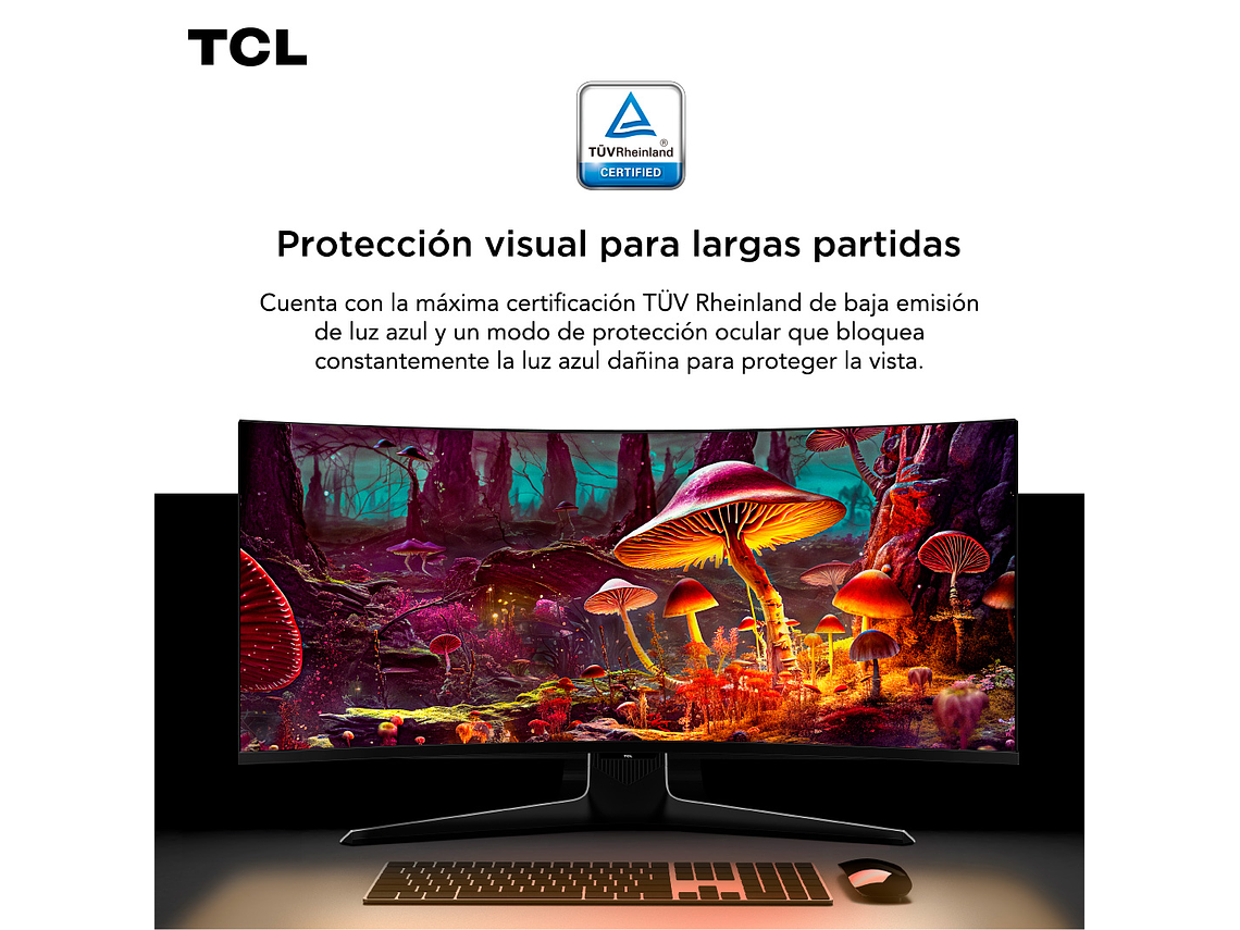 MONITOR GAMER TCL 34' R83Q 170HZ 4K QD-MINILED 1MS 8