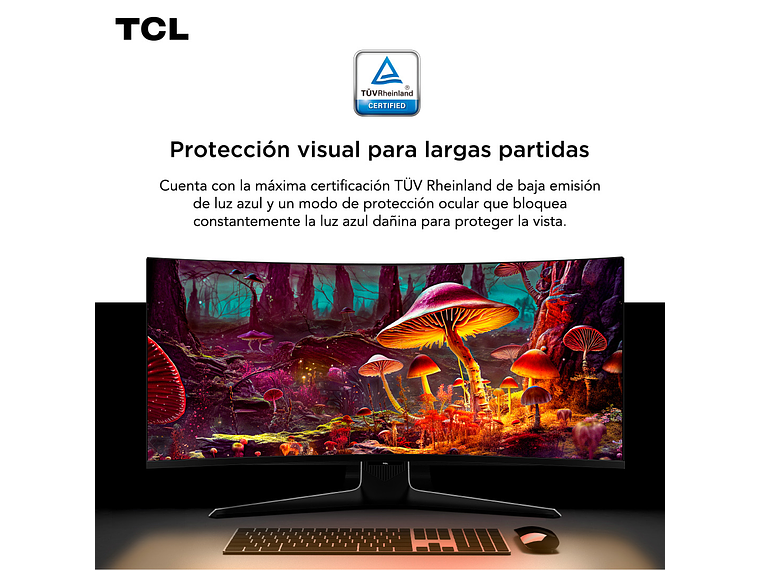 MONITOR GAMER TCL 34' R83Q 170HZ 4K QD-MINILED 1MS 8