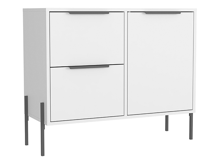 BUFFET TUHOME COLLECTION 1 PUERTA 2 CAJONES BLANCO 9