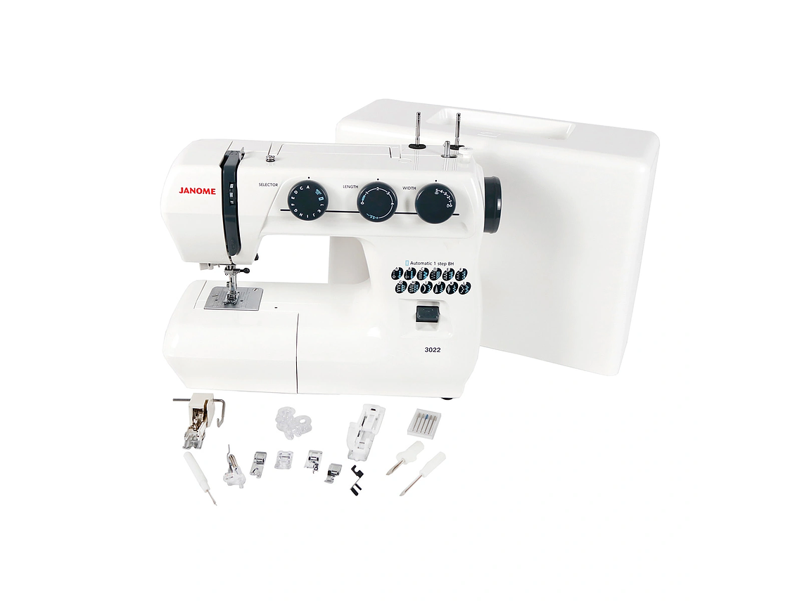 MAQUINA DE COSER JANOME 3022 4
