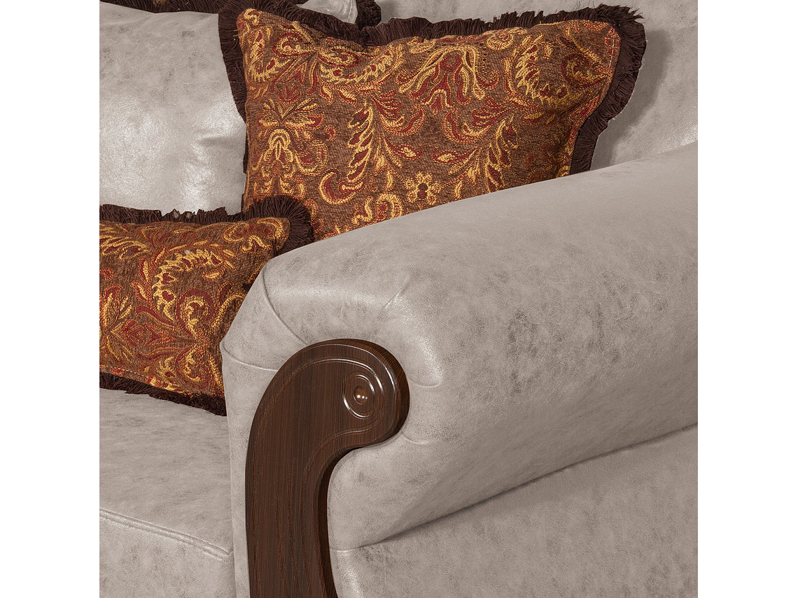 JUEGO DE LIVING 3 2 1 1 ESTAMBUL CREMA 9