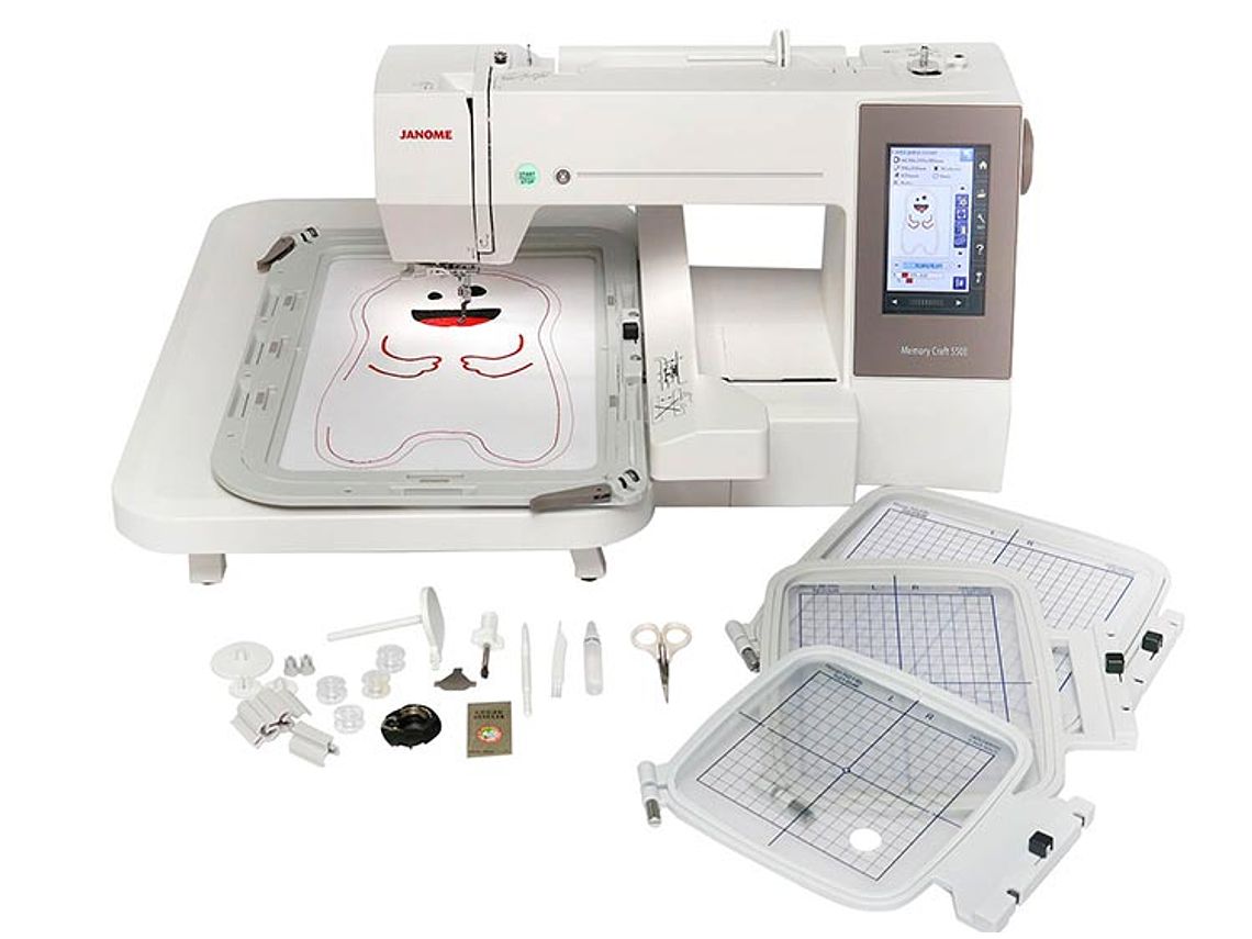 MAQUINA BORDADORA JANOME MC550E 5