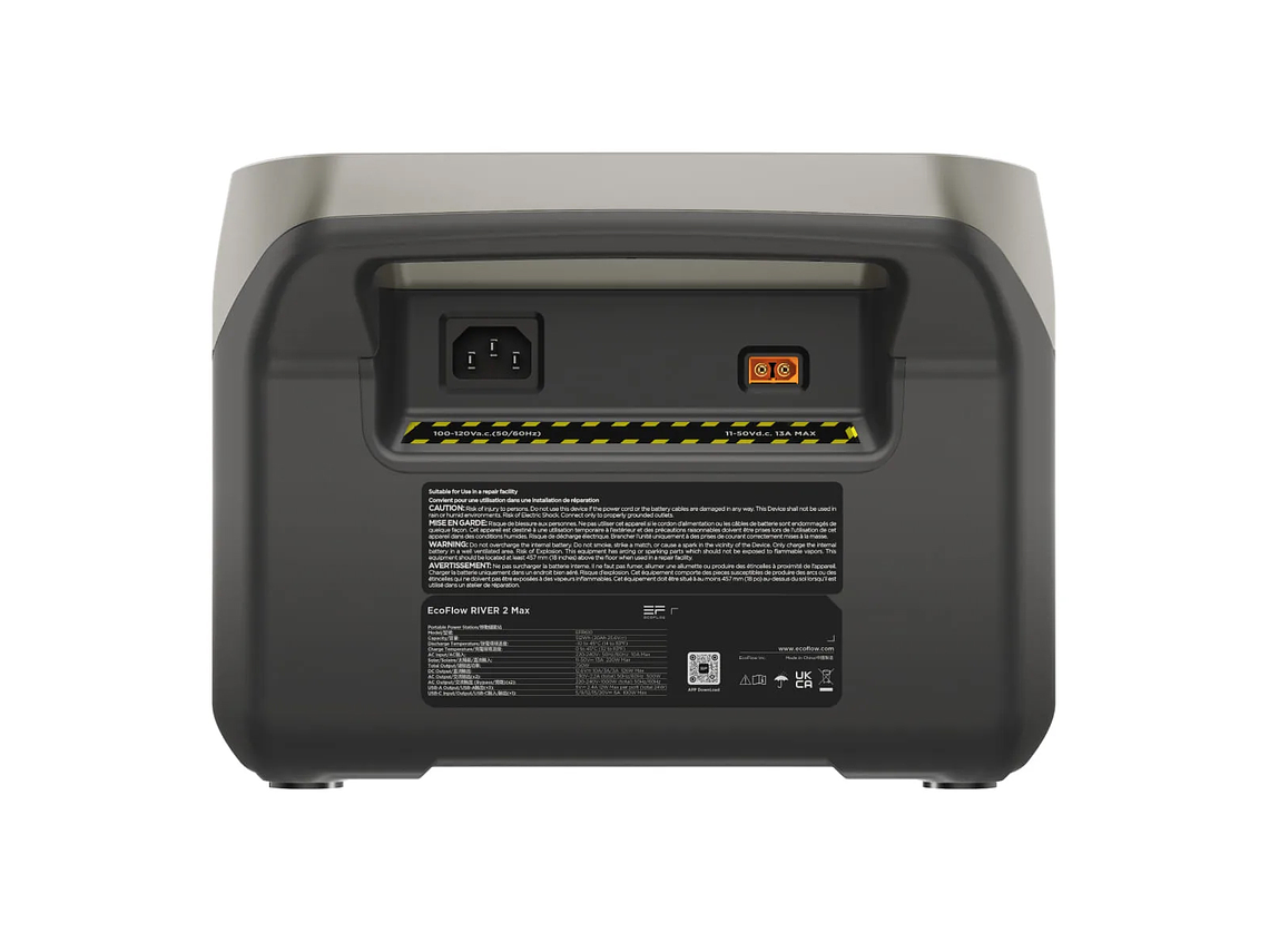 ECOFLOW GENERADOR RIVER 2 MAX 512WH + LINTERNA 5