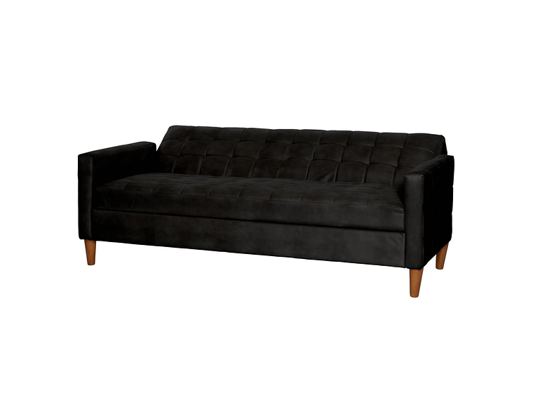 FUTON GENOVA CUERO KENTUCKY NEGRO 1