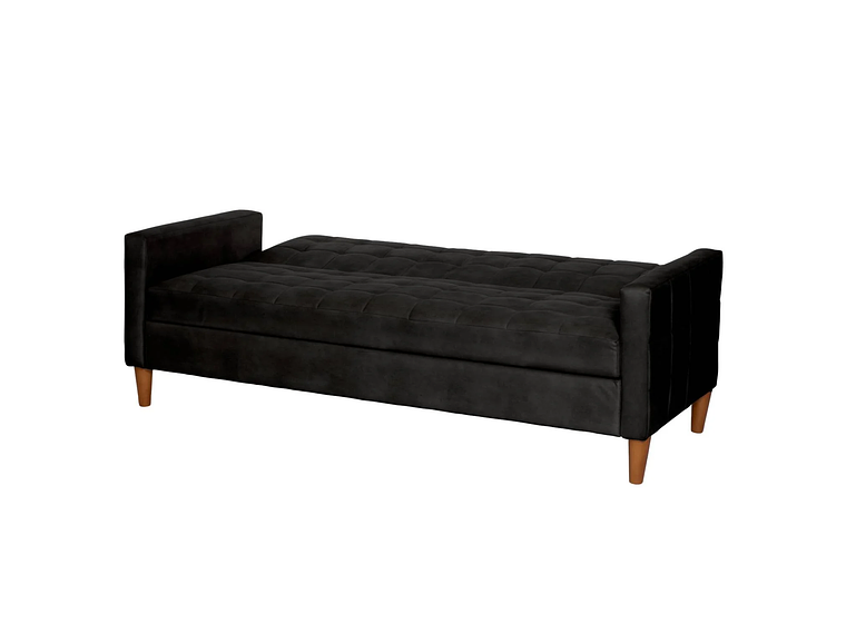 FUTON GENOVA CUERO KENTUCKY NEGRO 3