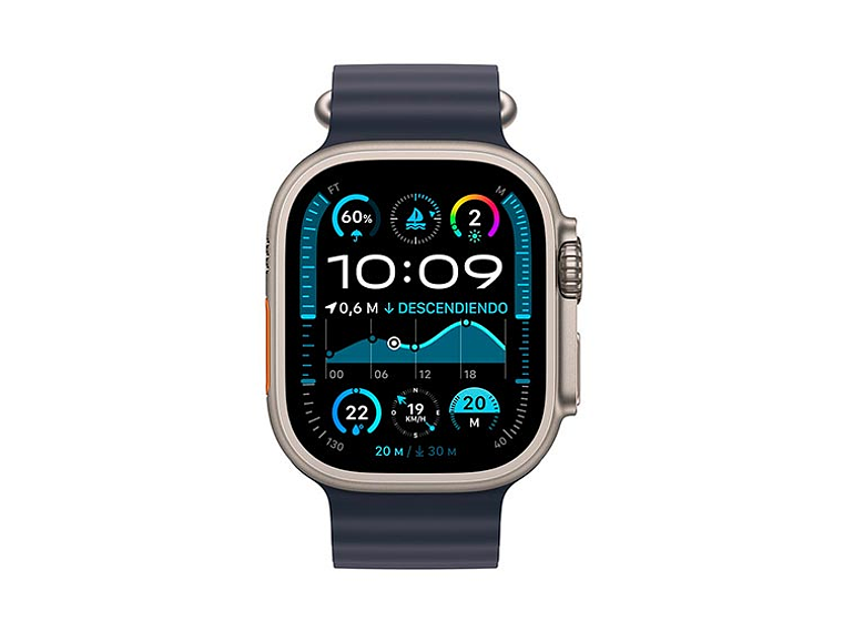 APPLE WATCH ULTRA 2 49MM TITANIO NATURAL CORREA OCEAN 2