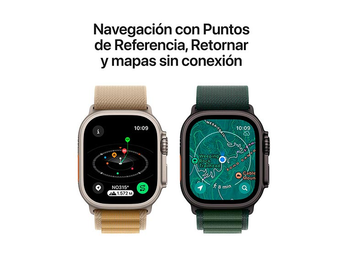 APPLE WATCH ULTRA 2 49MM TITANIO NATURAL CORREA OCEAN 7