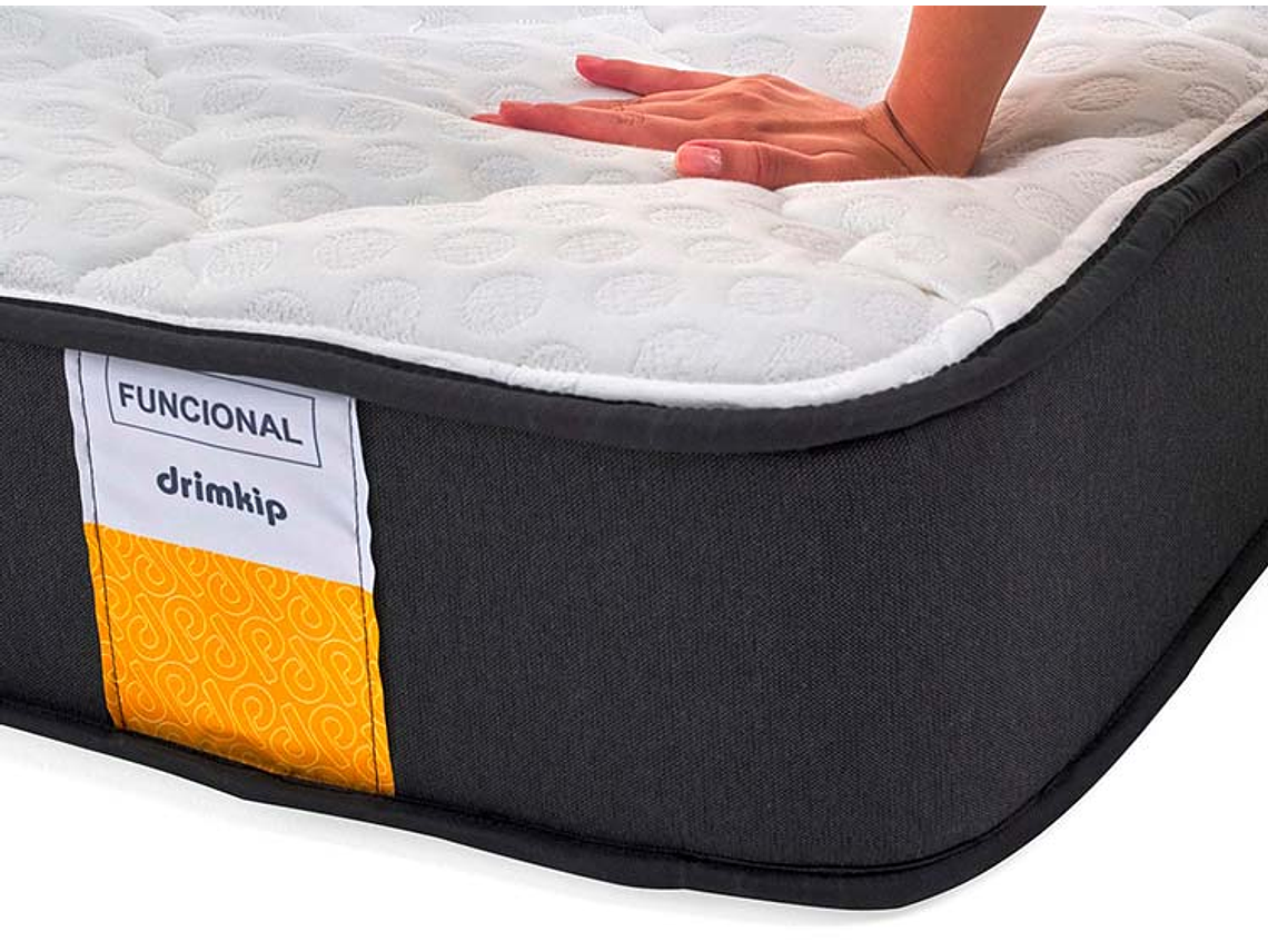 SET CAMA NIDO DRIMKIP FUNCIONAL 1 PLAZA GRIS + RESPALDO 7