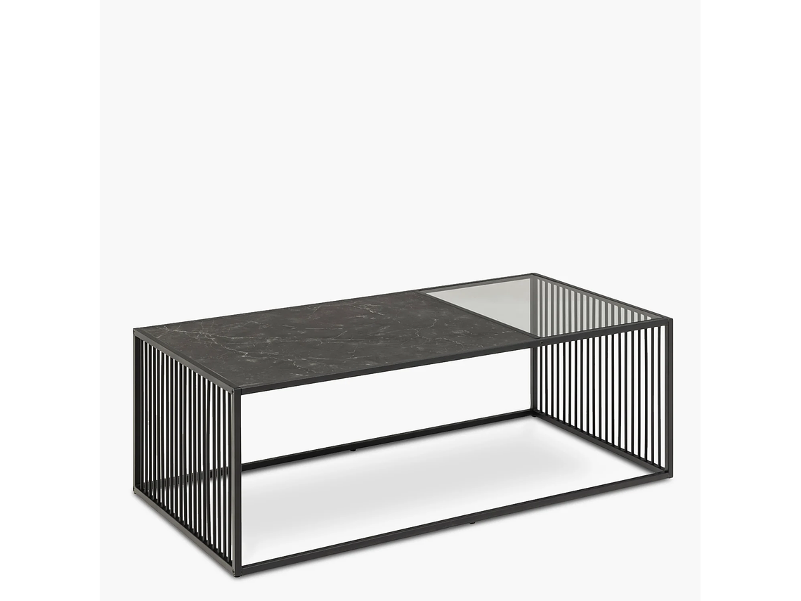 MESA DE CENTRO FORM DESIGN RECTANGULAR LIVERPOOL METAL 2