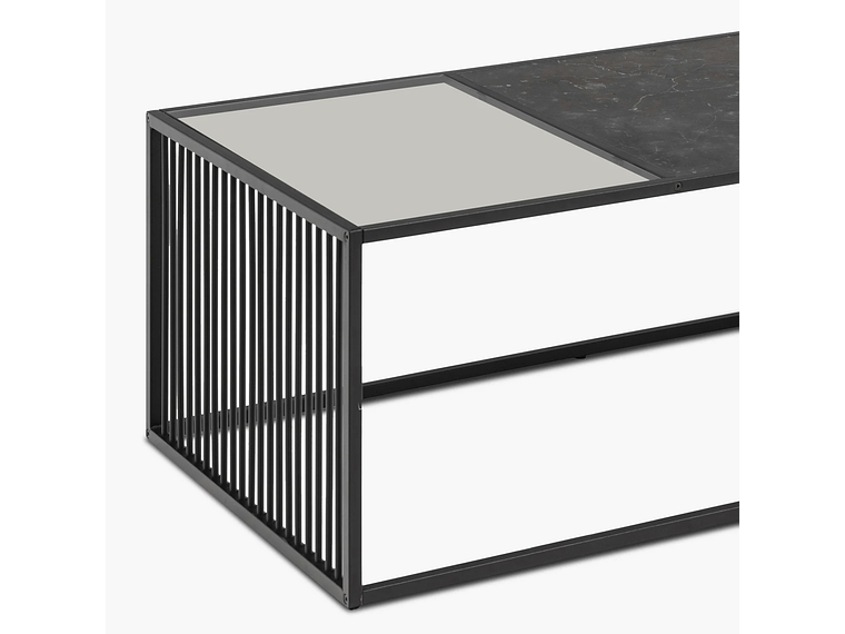 MESA DE CENTRO FORM DESIGN RECTANGULAR LIVERPOOL METAL 3