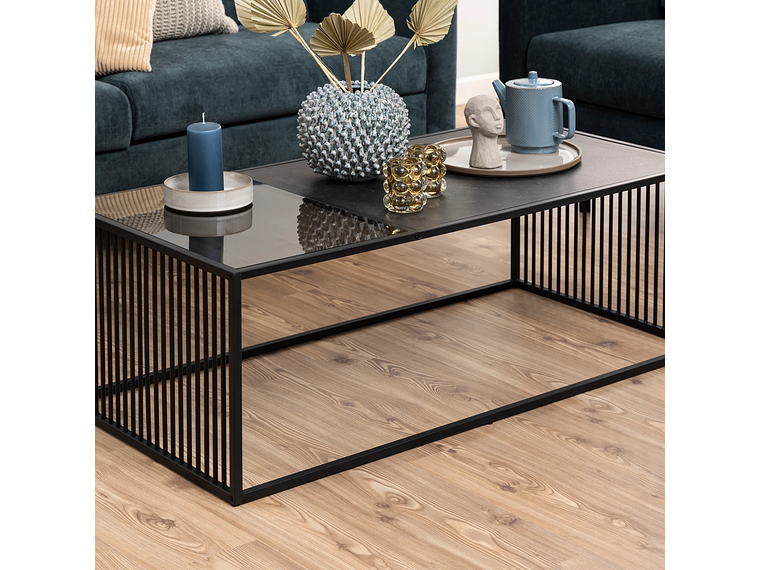 MESA DE CENTRO FORM DESIGN RECTANGULAR LIVERPOOL METAL 6