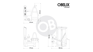 Extensión de Cuadriceps V8 Series | Obelix
