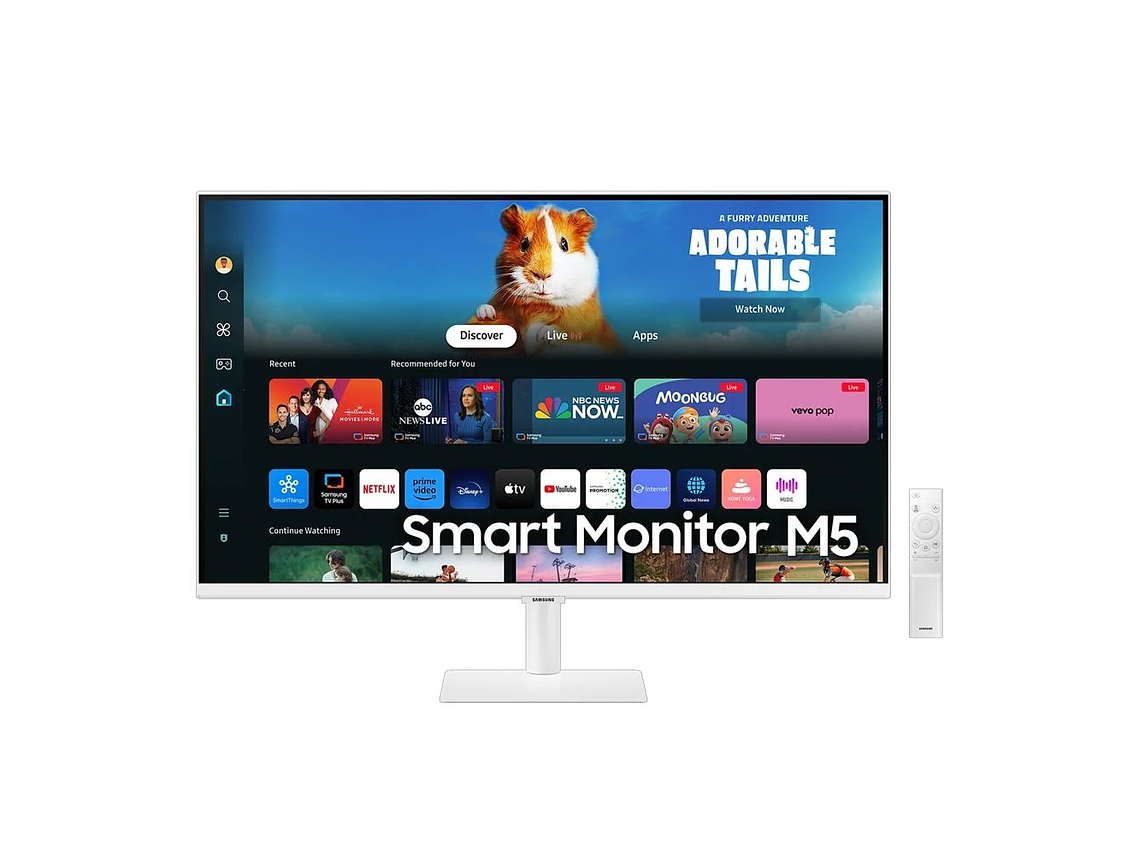 MONITOR LCD SAMSUNG SMART M5 DE 32' VA FHD HDR10 HDMI USB TIZEN 4