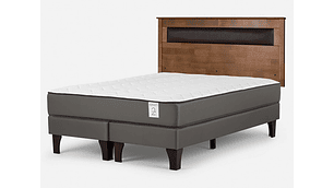 CAMA EUROPEA ROSEN NEW STYLE 2 PLUS 2PL B/D + RESPALDO FERRARA CAFÉ