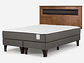 CAMA EUROPEA ROSEN NEW STYLE 2 PLUS 2PL B/D + RESPALDO FERRARA CAFÉ - Miniatura 2