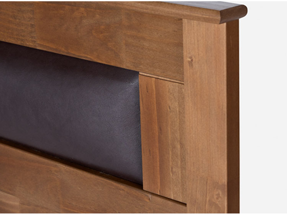 CAMA EUROPEA ROSEN NEW STYLE 2 PLUS 2PL B/D + RESPALDO FERRARA CAFÉ 4