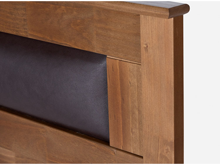 CAMA EUROPEA ROSEN NEW STYLE 2 PLUS 2PL B/D + RESPALDO FERRARA CAFÉ 4