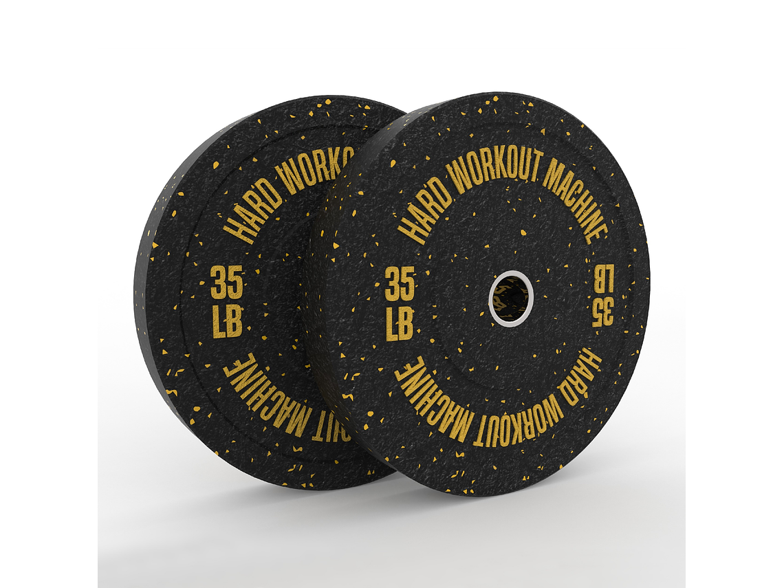 Par Crumb Bumper Plates 35lb | HWM® 1