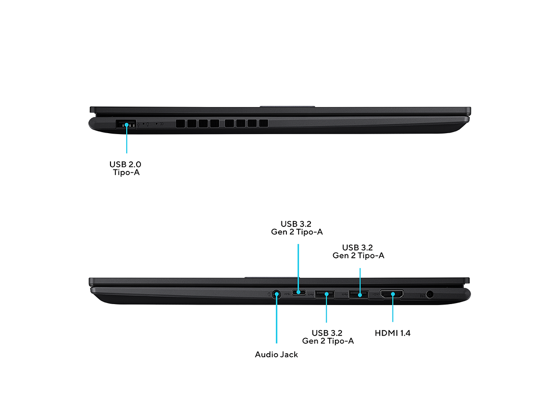 NOTEBOOK ASUS VIVOBOOK 16 INTEL CORE I7 12GB RAM 512GB SSD 2