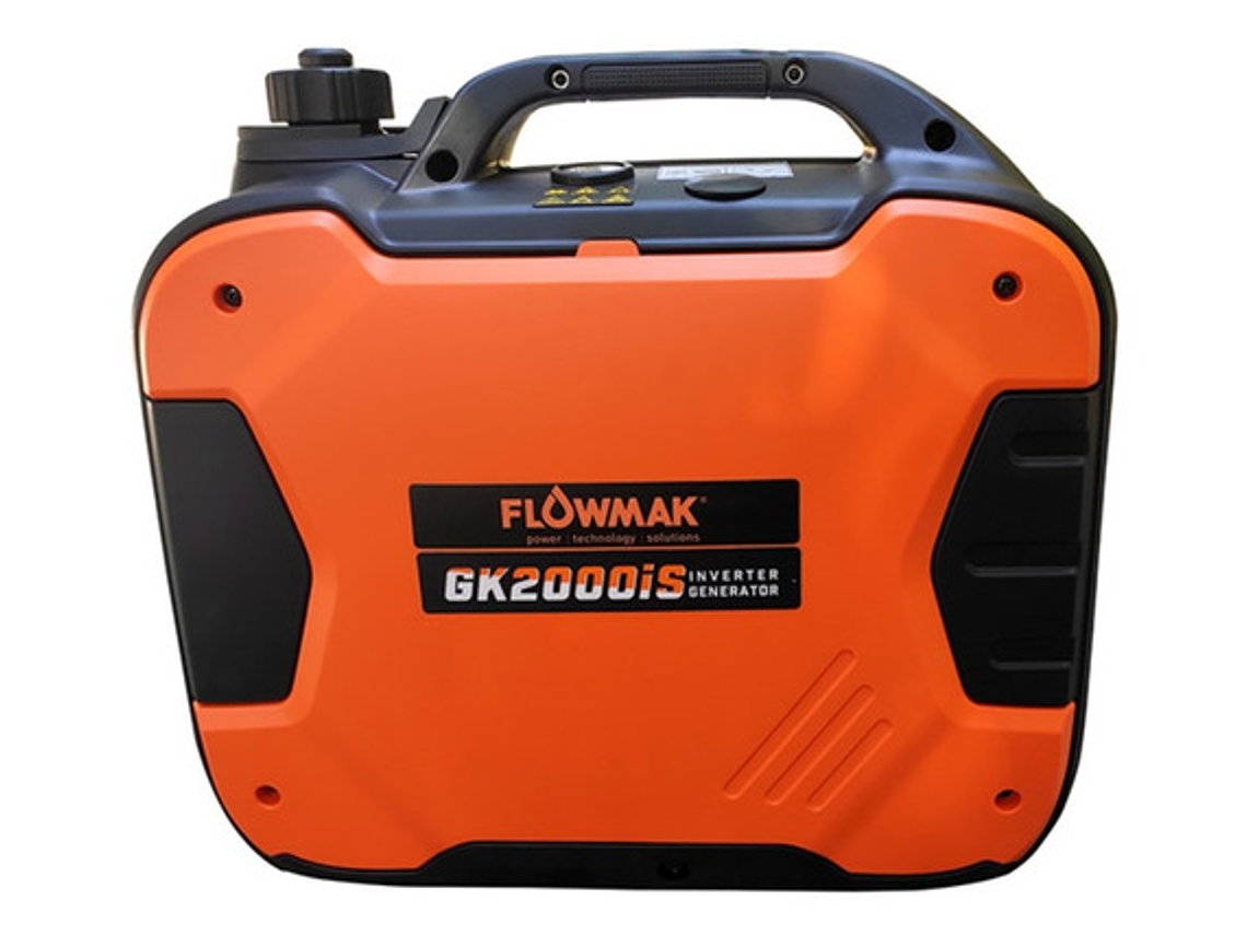 GENERADOR FLOWMAK GASOLINA GK2000IS INVERTER 220V 1800W 1