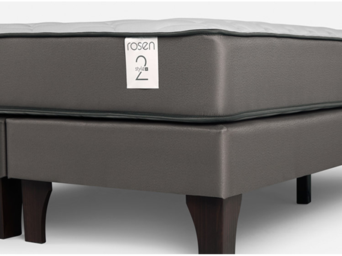 CAMA EUROPEA ROSEN NEW STYLE 2 PLUS 2PL B/D + RESPALDO FERRARA CAFÉ 5