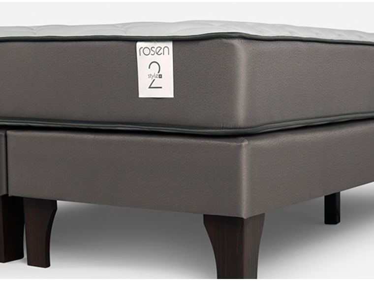 CAMA EUROPEA ROSEN NEW STYLE 2 PLUS 2PL B/D + RESPALDO FERRARA CAFÉ 5