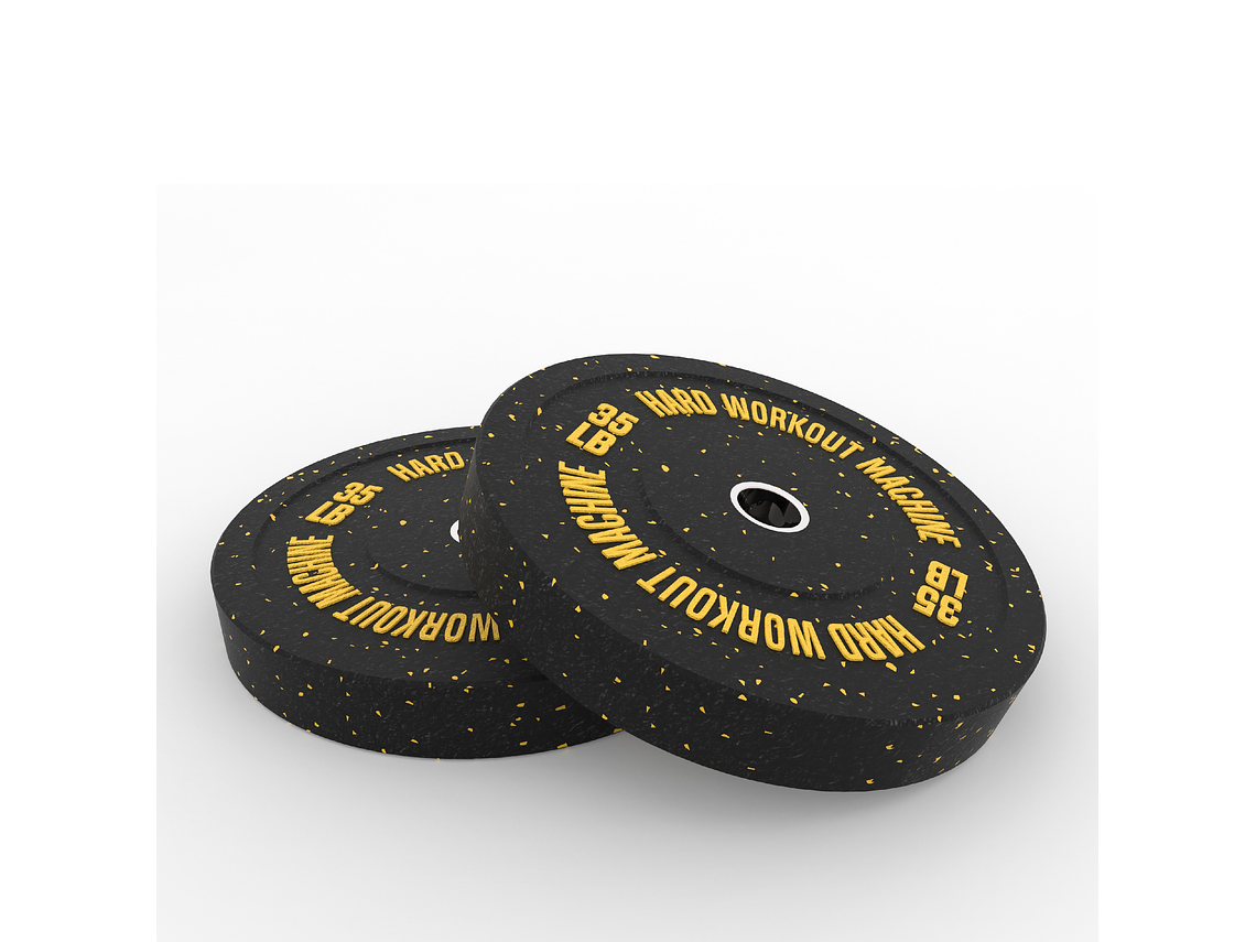 Par Crumb Bumper Plates 35lb | HWM® 3