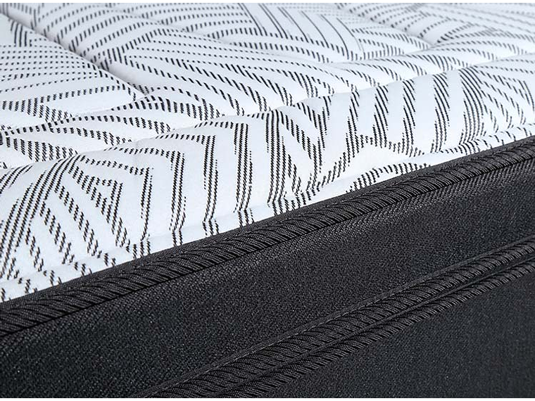 BOX SPRING ROSEN TEMPO 1.5 PL + SET VENETO + ALMOHADA 8